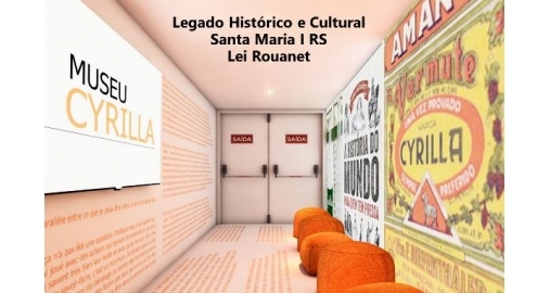 Museu Cyrilla nos contrata para captação de recursos na Lei Rouanet, artigo 18