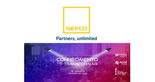 Reconquistamos o patrocínio da GEFCO para o Congresso do PGQP/RS!